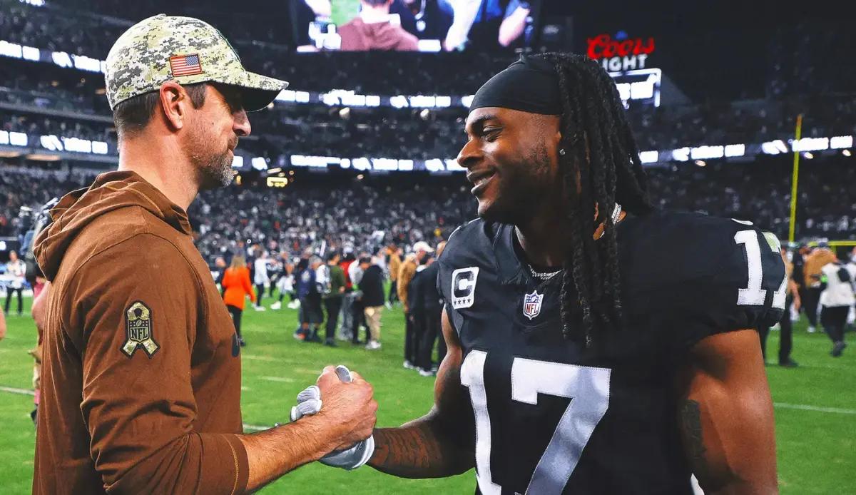 Could New York Jets QB Aaron Rodgers and Las Vegas WR Davante Adams reunite in the Meadowlands?